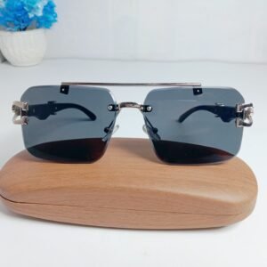 New trending Rimless Black Sunglasses for Men